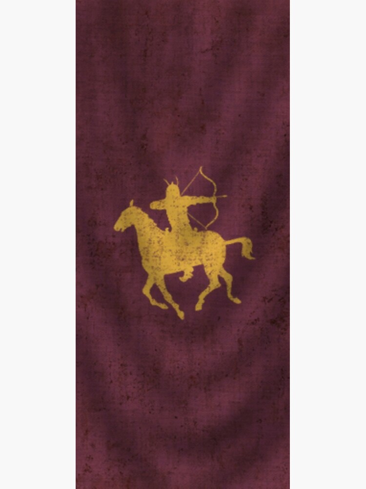 Mount Blade Khergit Banner Greeting Card By Lejonbrames Redbubble