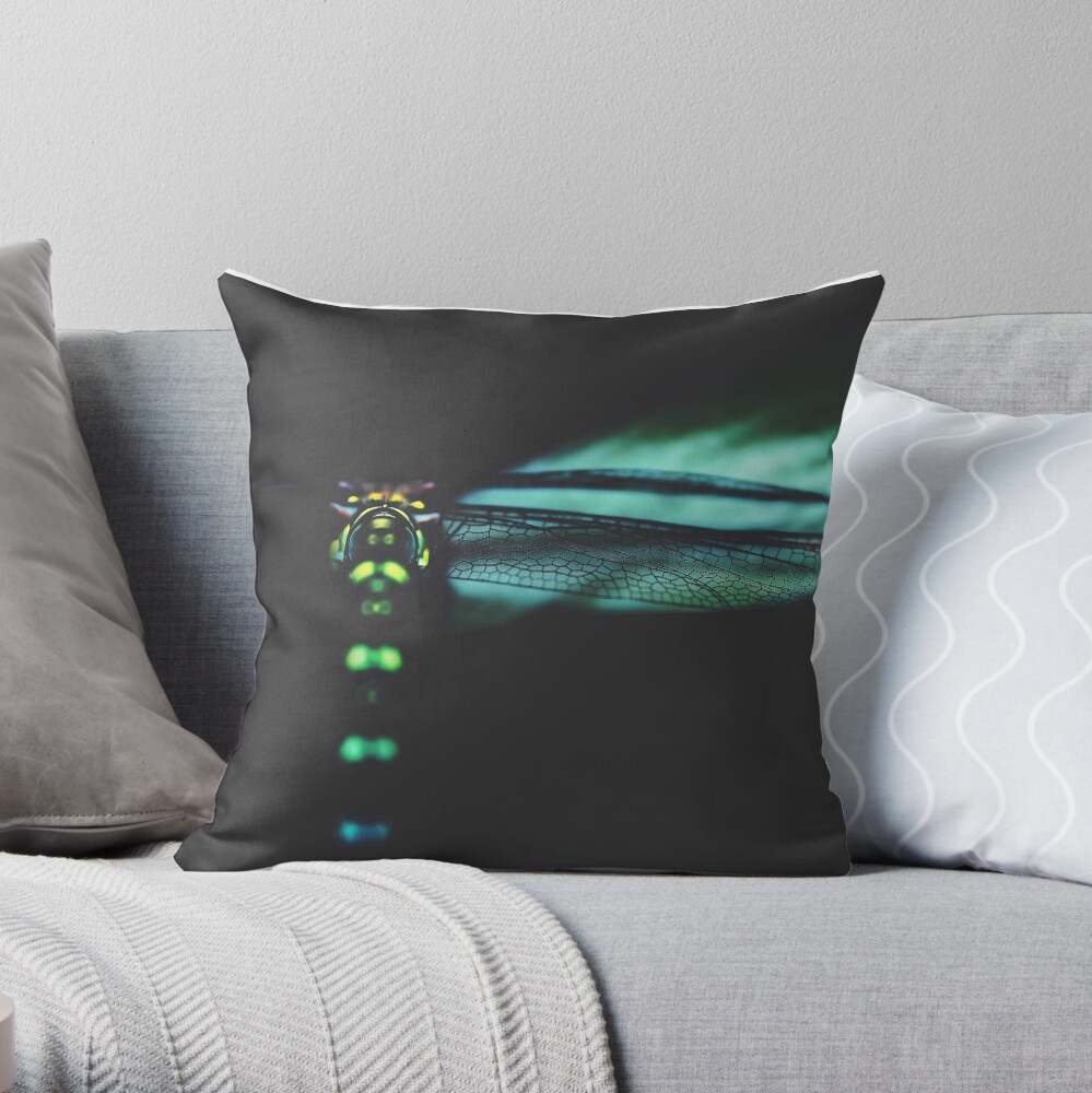 dragonfly Throw Pillow