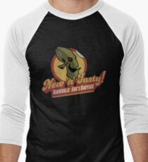 RUPTURE FARMS: NEW N TASTY! Men's Baseball ¾ T-Shirt
