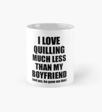 Taza clásica Quilling Girlfriend Funny Valentine Gift Idea For My Gf From Boyfriend I Love
