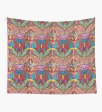 Tribal Fertility Mask Wall Tapestry