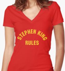 Stephen King Regeln Shirt mit V-Ausschnitt