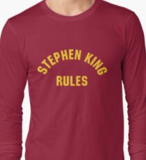 Stephen King Rules Long Sleeve T-Shirt