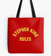 Stephen King Rules Tote Bag