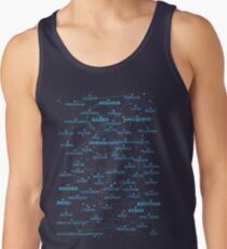 Sci-fi Star map Tanktop für Männer