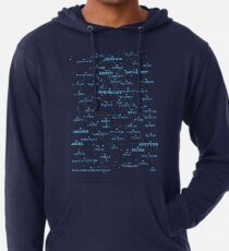 Sci-fi Star map Leichter Hoodie
