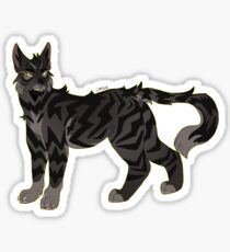 Dunkelstreifen - Warrior Cats Sticker