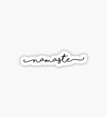 namaste sticker Sticker