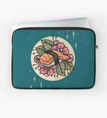 Nigiri-Sushi mit Blumen Laptoptasche