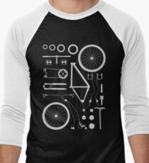 Bike Exploded Men's Baseball ¾ T-Shirt