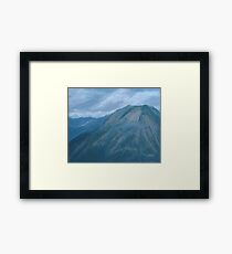 Storm Off Trail Ridge Framed Print