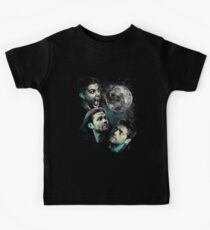 The Mountain Team Free Will Moon - Supernatural Edition Kids Tee