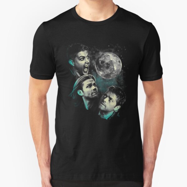 The Mountain Team Free Will Moon - Supernatural Edition Slim Fit T-Shirt