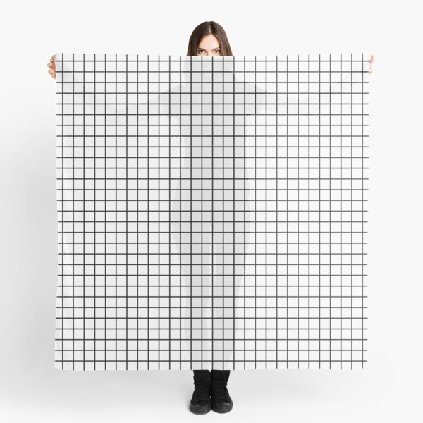 Black And White Aesthetic Scarves Redbubble