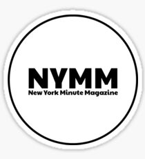 NYMM Pop socket Sticker (White) Sticker