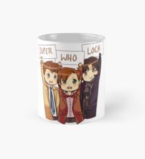 Chibi SuperWhoLock Tasse (Standard)