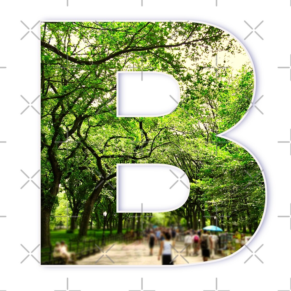 Central Park - Letter B — Poster