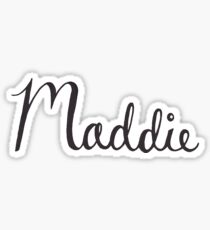 Maddie Name Stickers | Redbubble