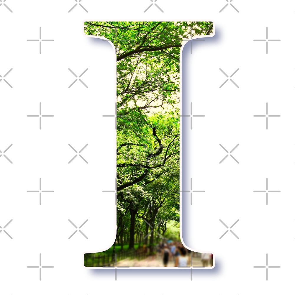 Central Park - Letter I — Poster