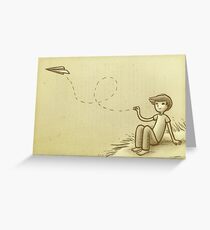 Paperplane Greeting Card