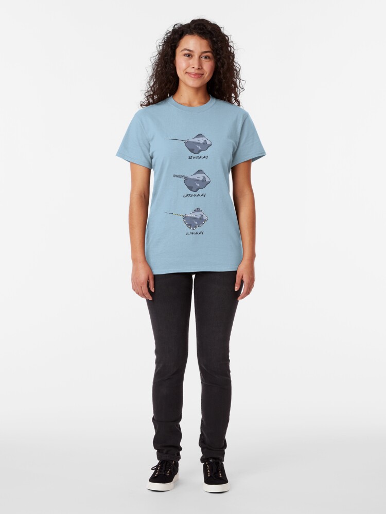 Alternate view of Stingrays of the World Classic T-Shirt