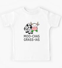 Moo-chas Grass-ias (Muchas Gracias) Kids Tee