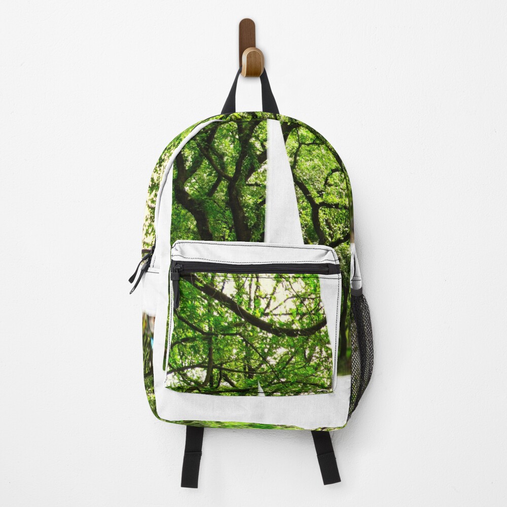 Central Park - Letter M on a backpack