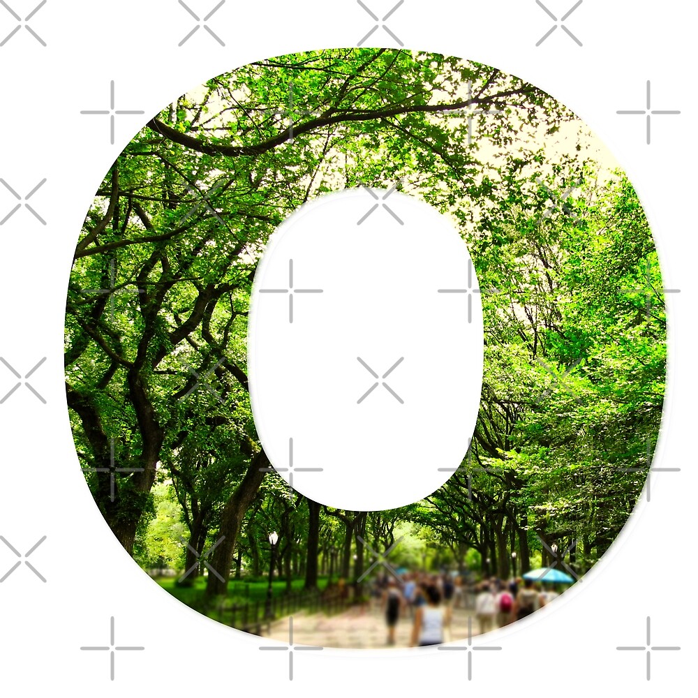 Central Park - Letter O — Poster
