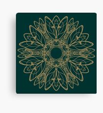 Abstract circular pattern Canvas Print