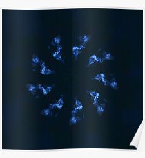 STP Screen Transfer Process - 0079 - Own Strut Mandala Poster