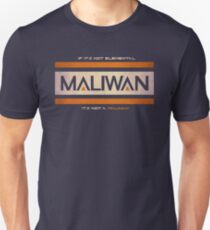 Si ce n'est pas élémentaire, ce n'est pas un MALIWAN! T-shirt unisexe