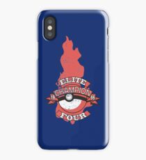Elite Four Champion Flame iPhone Case