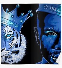 Póster Arte del corazón del león de Floyd Mayweather