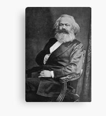 Lámina metálica Karl Marx (mejor calidad)