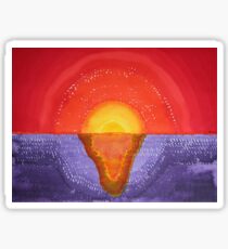 Pacifica original painting Sticker