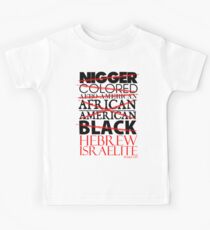 HEBREW ISRAELITE WHT Kids Tee