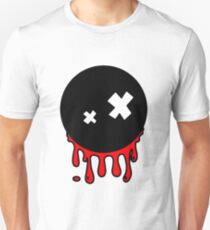 Funny cartoon bleeding head Unisex T-Shirt