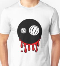 Funny cartoon bleeding head Unisex T-Shirt