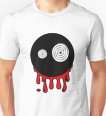 Funny cartoon bleeding head Unisex T-Shirt