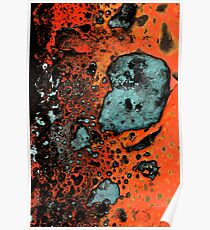 Rust and Peeled Paint Poster