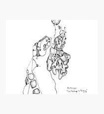 Homage to Tanguy - pigment ink on paper Photographic Print