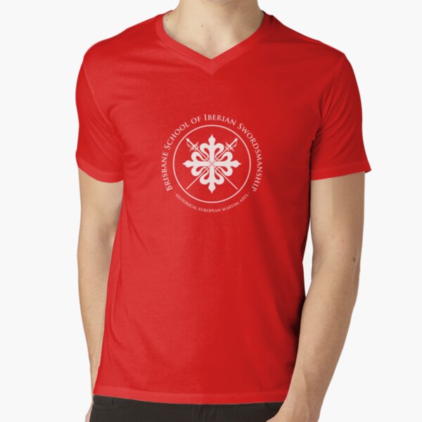 BSIS Logo small V-Neck T-Shirt