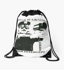Radar Warning. Police 70s Style! Drawstring Bag
