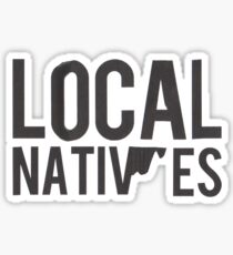 Local Natives Logo Sticker