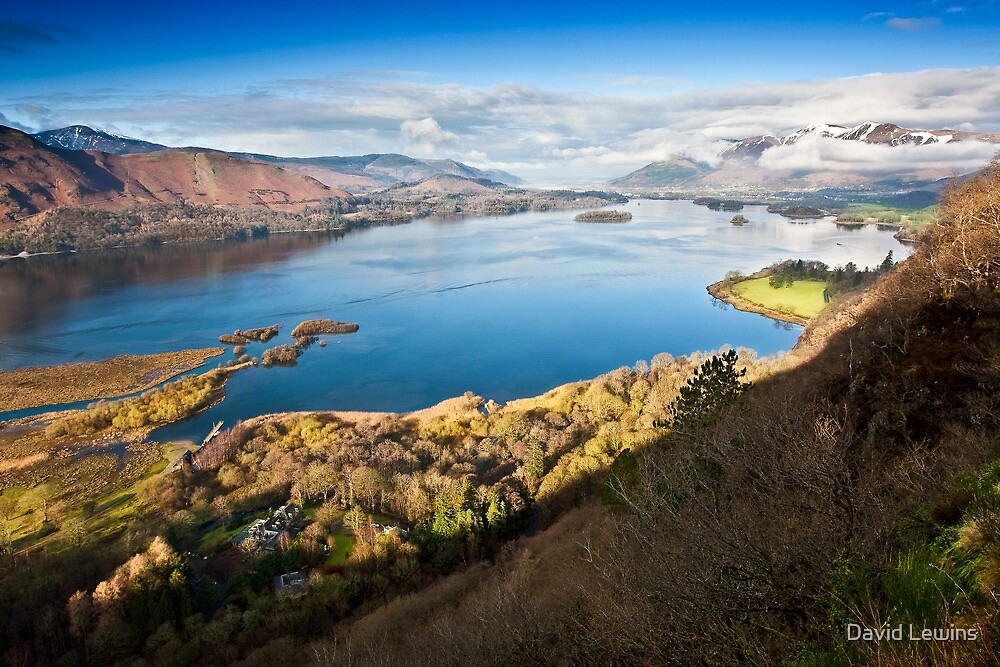 "Surprise View Derwent Water" by David Lewins Redbubble