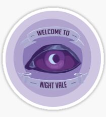 Pegatina Bienvenido a Night Vale
