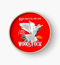 Woodstock 50th Anniversary Clock