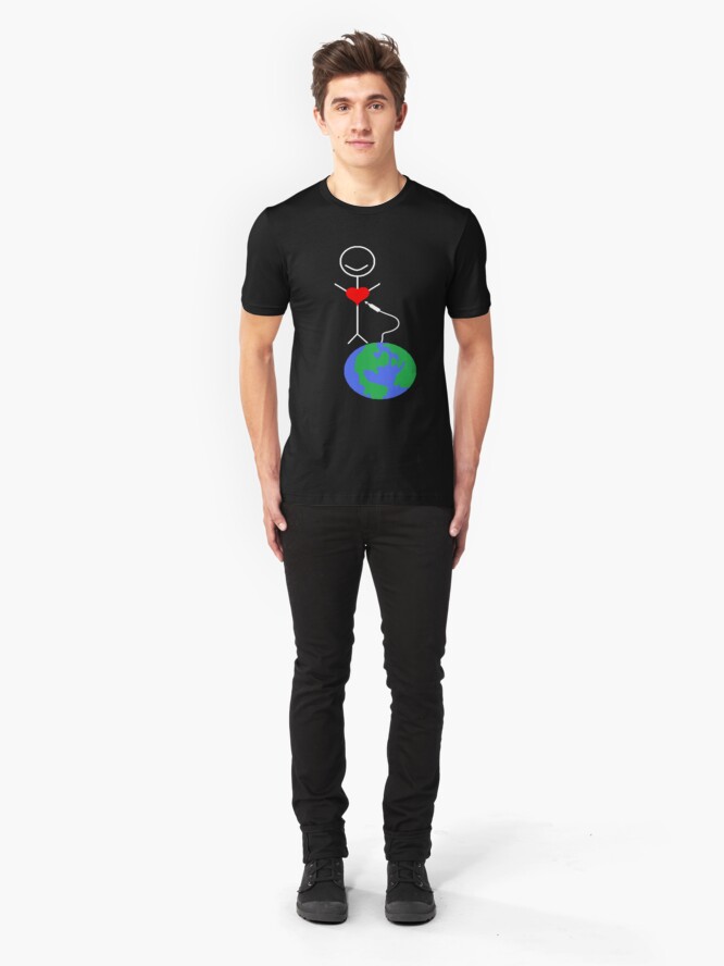 Alternate view of Heart Speak Slim Fit T-Shirt