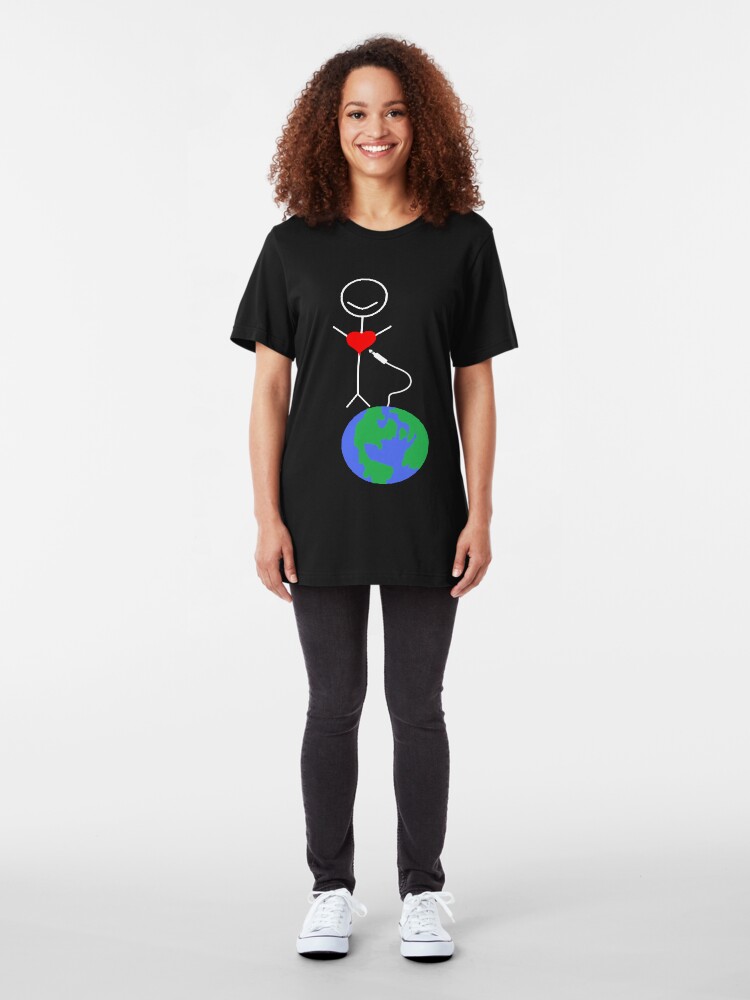 Alternate view of Heart Speak Slim Fit T-Shirt