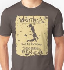 Wanted - Evil Dr. Porkchop Slim Fit T-Shirt